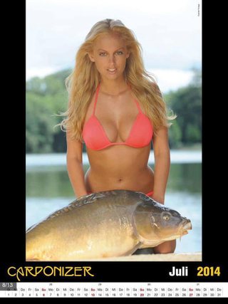 Illustration for article titled Why Wasn't I Called to Model for This 2015 Erotic Carp Calendar